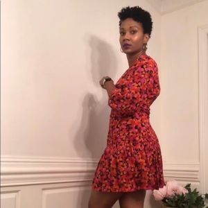 Flirty floral dress by Derek Lam.